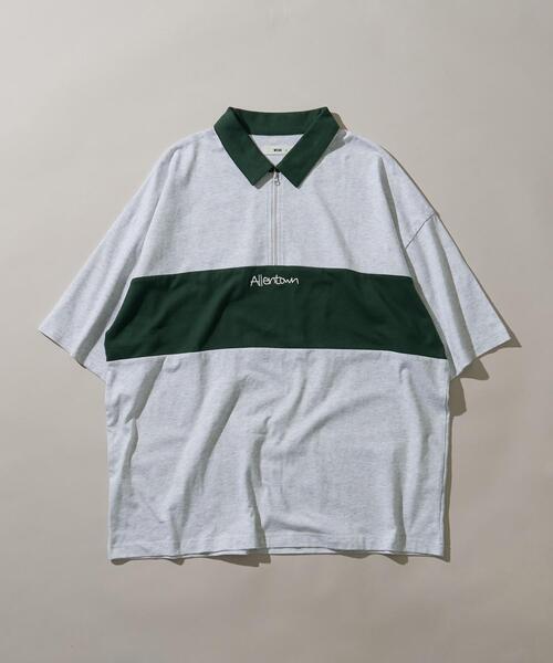 WEGO(ウィゴー)の「WEGO/ワンポイントカラーブロックプルオーバー(Tシャツ/カットソー・メンズ・オフホワイト/ライトグレー・MEDIUM/LARGE)」の11枚目の写真