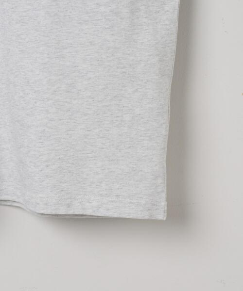WEGO(ウィゴー)の「WEGO/ワンポイントカラーブロックプルオーバー(Tシャツ/カットソー・メンズ・オフホワイト/ライトグレー・MEDIUM/LARGE)」の16枚目の写真