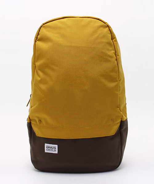 GRAVIS(グラヴィス)の「ユニセックス グラビス トランスポート バックパック GRAVIS TRANSPORT MUSTARD/BLACK(バックパック/リュック・メンズ・ブラック/ブラウン・ONE SIZE)」の1枚目の写真