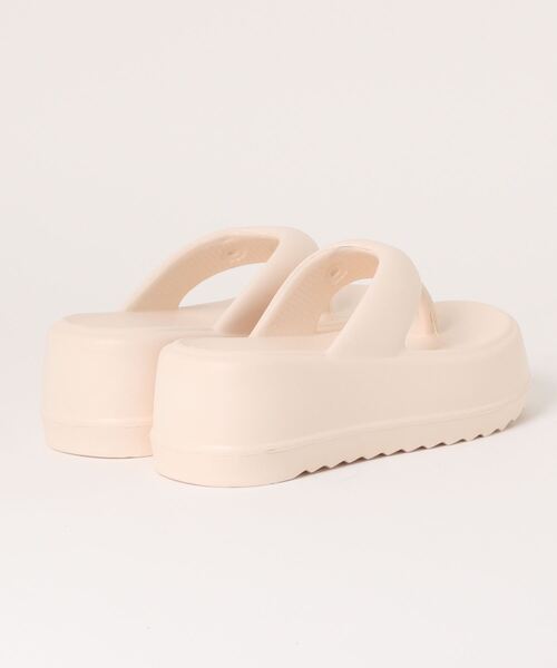 anap mimpi（アナップミンピ）の「厚底トングサンダル（サンダル・レディース・ブラック/アイボリー・M/L）」の13枚目の写真