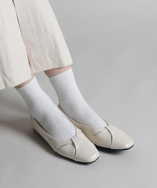 セール】【shoes365】クロスデザインパンプス（パンプス）｜shoes365