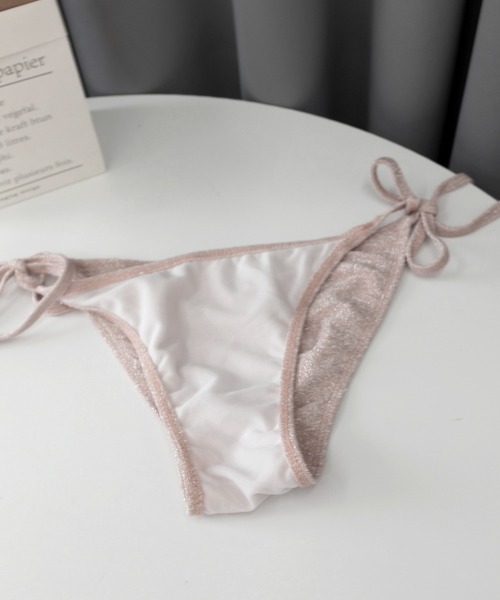 極美品✨ エルメス　水着　ビキニ　上下セット　ピンク　ポーチ付き　高級感 極美品✨ エルメス 水着 ビキニ 上下セット ピンク ポーチ付き