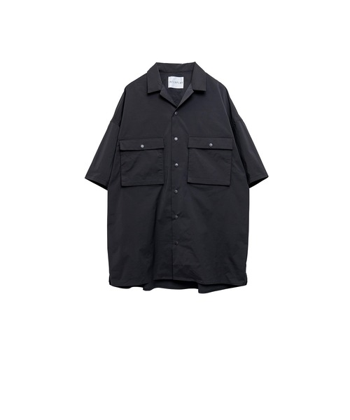INTERPLAY（インタープレイ）の「【INTERPLAY x たいが】ビッグ ポケット スナップ オープンカラー 半袖シャツ（シャツ/ブラウス・メンズ・ブラック/カーキ/ベージュ・FREE）」の16枚目の写真