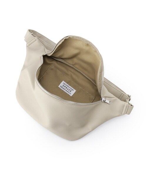 Ober Tashe（オーバータッシェ）の「合皮ボディバッグ（ボディバッグ/ウエストポーチ・レディース・ライトグレー/その他1/ブラック/ベージュ・FREE）」の14枚目の写真