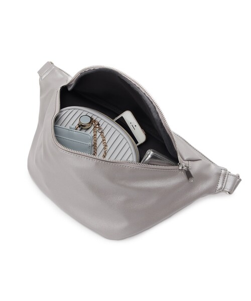 Ober Tashe（オーバータッシェ）の「合皮ボディバッグ（ボディバッグ/ウエストポーチ・レディース・ライトグレー/その他1/ブラック/ベージュ・FREE）」の15枚目の写真