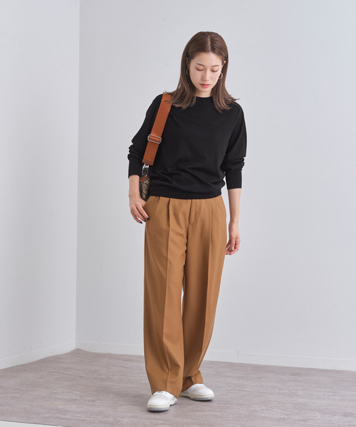 FRAMeWORK(フレームワーク)の「≪追加≫イタリアヤーン basic プルオーバー(ニット/セーター・レディース・ベージュ/ブラック/ライトグレー・FREE)」の19枚目の写真