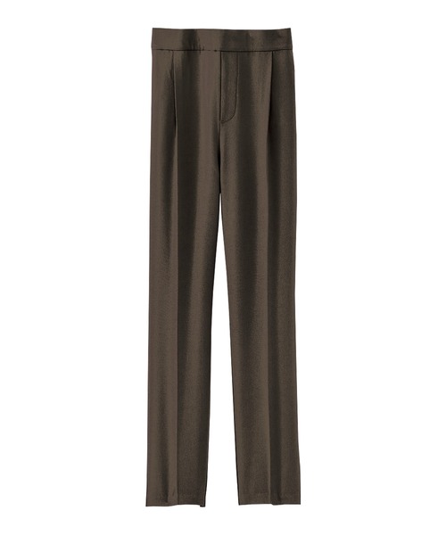 BELLUNA PLUS(ベルーナ)の「サラサラ美脚テーパードパンツ60丈(その他パンツ・レディース・ピンク/グリーン/ネイビー/コーラル/チャコール/アイボリー/ブルーグリーン/ブラック/ブルー/ローズ/オリーブ・SMALL/MEDIUM/LARGE/X-LARGE)」の18枚目の写真