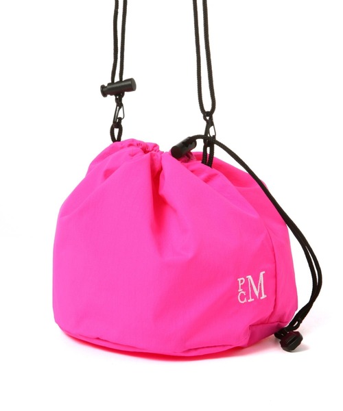 PARROTT CANVAS（パロットキャンバス）の「【PARROTT CANVAS】ドローミニバッグ（ショルダーバッグ・レディース・ピンク/ブラウン・FREE）」の4枚目の写真