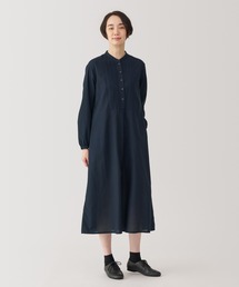 無印良品（ムジルシリョウヒン）の「婦人　綿ボイル　長袖ワンピース（ワンピース・レディース）」