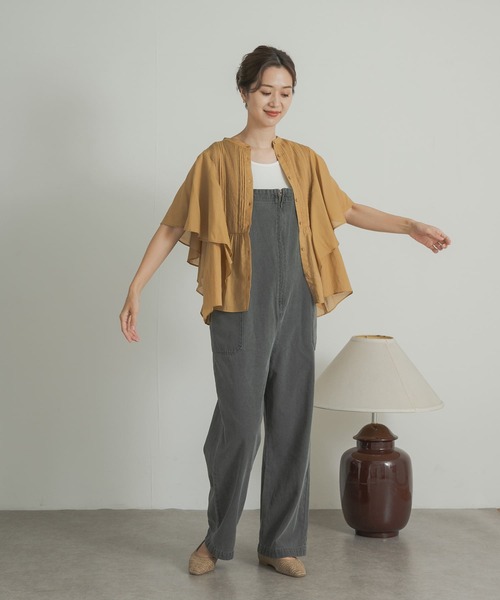 アドミラル♡2024FW【新品】フロントピンタックフレアスリーブシャツ 楽天市場】ピンタックフレアスリーブブラウスの通販