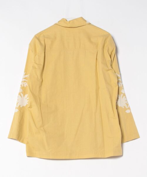 sara mallika(サラ マリカ)の「C.LINEN BIG FLOWER EMB JKT(その他アウター・レディース・オレンジ/イエロー・FREE)」の3枚目の写真