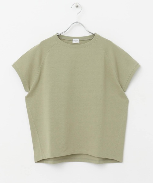 URBAN RESEARCH DOORS（アーバンリサーチドアーズ）の「梨地フレンチプルオーバー（Tシャツ/カットソー・レディース・ネイビー/カーキ/ナチュラル・MEDIUM）」の18枚目の写真