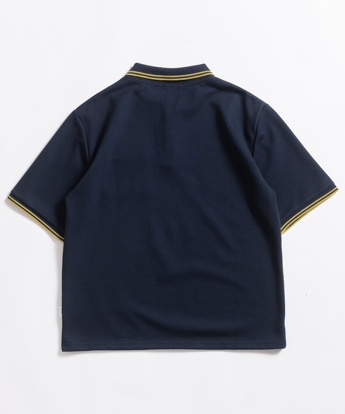 MUHET（ミュエータ）の「ライン入りカノコポロシャツ（ポロシャツ・レディース・ブラック/ライトブルー/ネイビー/カーキ・MEDIUM/X-LARGE）」の20枚目の写真