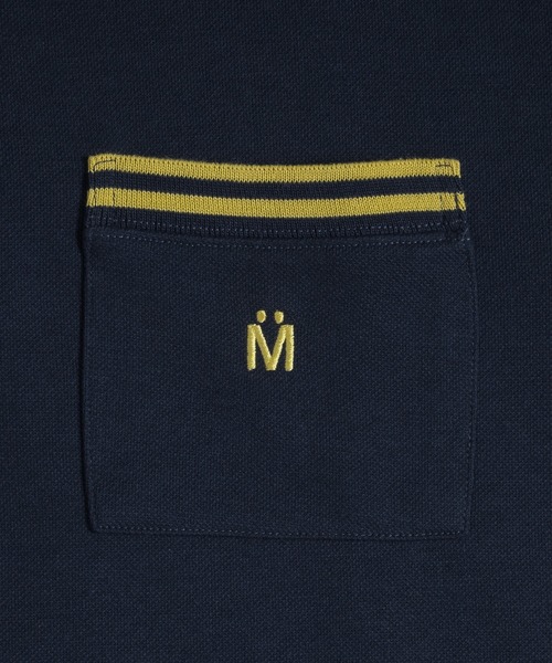 MUHET（ミュエータ）の「ライン入りカノコポロシャツ（ポロシャツ・レディース・ブラック/ライトブルー/ネイビー/カーキ・MEDIUM/X-LARGE）」の22枚目の写真