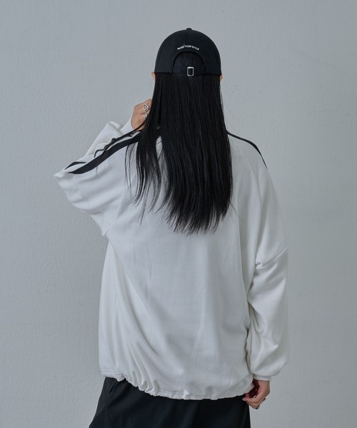 COLONY 2139（コロニートゥーワンスリーナイン）の「ゲームスウェットプルオーバー（スウェット・メンズ・ブラック/ホワイト・MEDIUM/LARGE）」の5枚目の写真