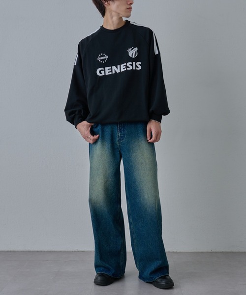 COLONY 2139（コロニートゥーワンスリーナイン）の「ゲームスウェットプルオーバー（スウェット・メンズ・ブラック/ホワイト・MEDIUM/LARGE）」の18枚目の写真