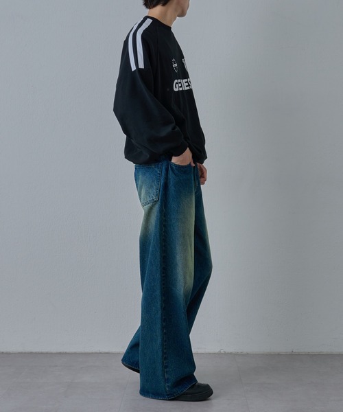 COLONY 2139（コロニートゥーワンスリーナイン）の「ゲームスウェットプルオーバー（スウェット・メンズ・ブラック/ホワイト・MEDIUM/LARGE）」の21枚目の写真