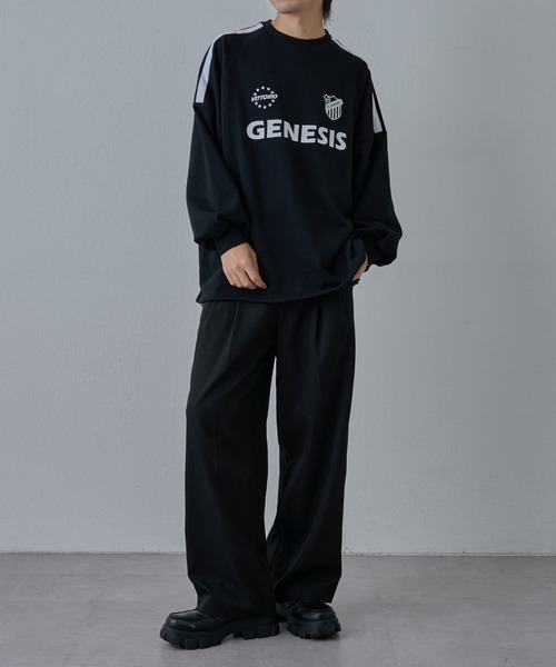 COLONY 2139（コロニートゥーワンスリーナイン）の「ゲームスウェットプルオーバー（スウェット・メンズ・ブラック/ホワイト・MEDIUM/LARGE）」の16枚目の写真