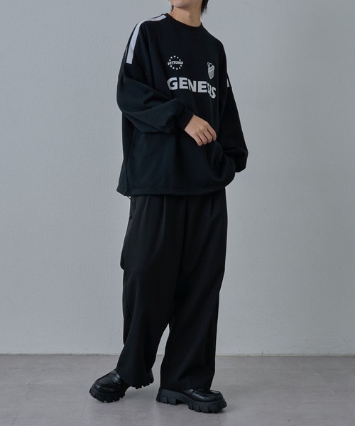 COLONY 2139（コロニートゥーワンスリーナイン）の「ゲームスウェットプルオーバー（スウェット・メンズ・ブラック/ホワイト・MEDIUM/LARGE）」の17枚目の写真