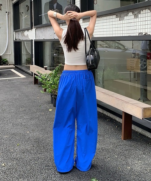 a2oナイロンパンツ a2o カーゴパンツ 「a2o」パイピングバギーナイロンパンツ
