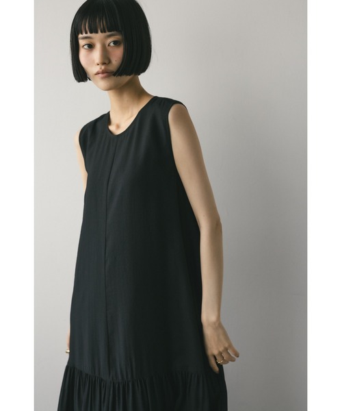 JUS ー カットワークティアードフレアワンピース JUSGLITTY（ジャスグリッティー）の「カットワークティアード