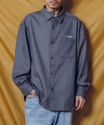 Subciety(TuTGeB)WOOL-LIKE LOOSE SHIRT(Vc/uEX)