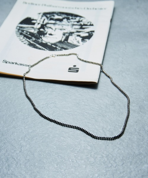 SILVER925 BALL CHAIN NECKLACE /シルバーネックレス Silver925 Ball Chain Necklace -パルミラ ロング- | Ops