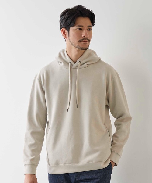 UNION STATION（ユニオンステーション）の「フェイクスエードプルオーバーパーカー（パーカー・メンズ・ブラック/ベージュ/ホワイト/ブルー・LL/L/M）」の15枚目の写真