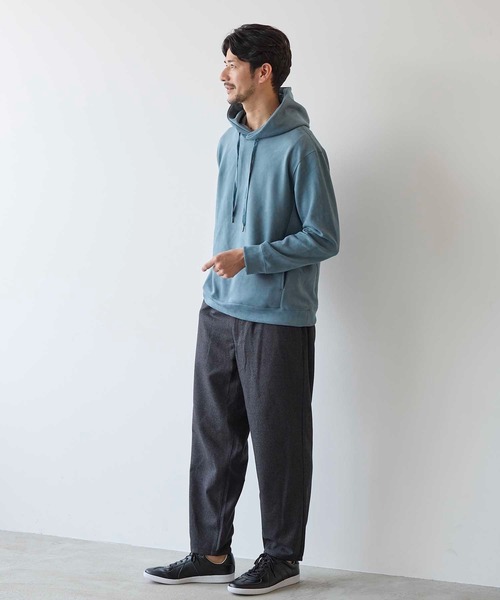 UNION STATION（ユニオンステーション）の「フェイクスエードプルオーバーパーカー（パーカー・メンズ・ブラック/ベージュ/ホワイト/ブルー・LL/L/M）」の14枚目の写真