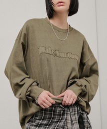 洗える】ストレッチジョーゼット レイヤー カットソー（Tシャツ