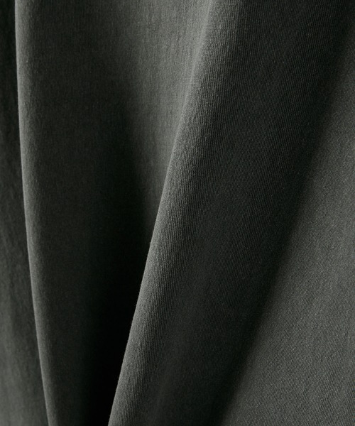 Alfred Alex（アルフレッドアレックス）の「【Alfred Alex】ヴィンテージメイクデザイン ビッグピグメントダメージパッチロゴTシャツ（Tシャツ/カットソー・メンズ・オフホワイト/ブラック/ワイン/チャコールグレー/グレイッシュブルー/ワイン系/ブラック系/ブルー系/ダークグリーン・M/L）」の21枚目の写真