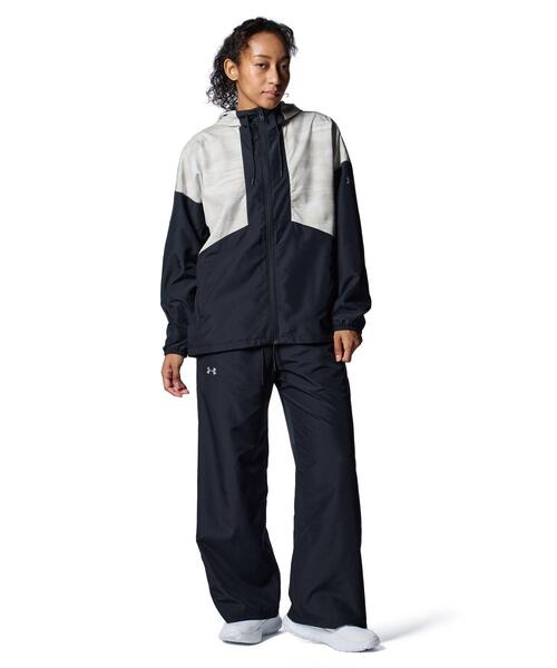 UNDER ARMOUR(アンダーアーマー)の「UAメッシュ ウーブン パンツ(トレーニング/レディース)(その他パンツ・レディース・ブラック・M/L/S/XL)」の3枚目の写真