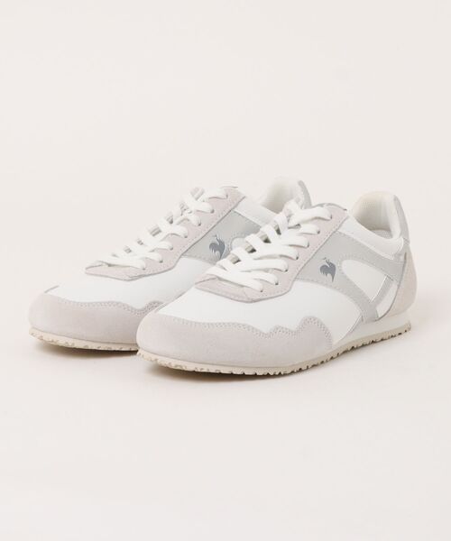 le coq sportif(ルコックスポルティフ)の「【le coq sportif】LCS ナンシー クラシック(スニーカー・レディース・シルバー・24.5cm/23.5cm)」の1枚目の写真
