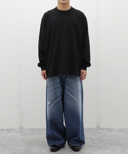 INSCRIRE(アンスクリア) Denime Loose Fit Pants カコウ ID