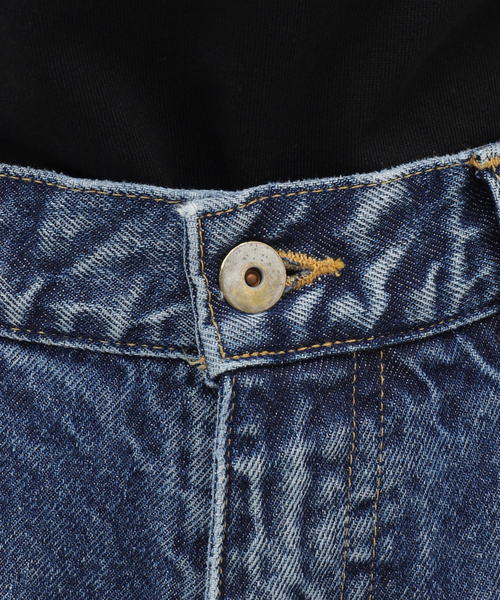 INSCRIRE(アンスクリア)の「INSCRIRE(アンスクリア) Denime Loose Fit Pants カコウ ID-PT33A(デニムパンツ・メンズ・ネイビー・34)」の11枚目の写真
