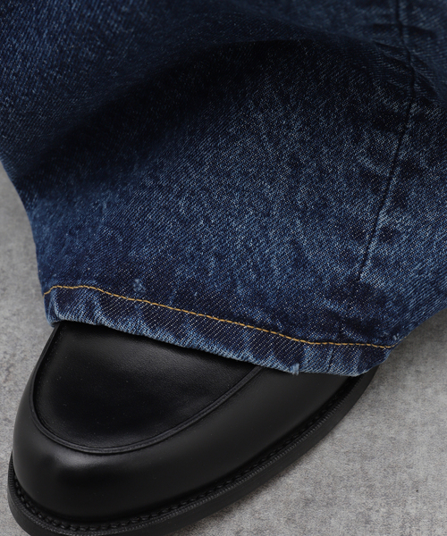 INSCRIRE(アンスクリア)の「INSCRIRE(アンスクリア) Denime Loose Fit Pants カコウ ID-PT33A(デニムパンツ・メンズ・ネイビー・34)」の16枚目の写真