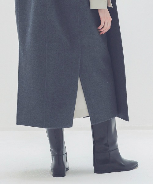 DRESSLAVE(ドレスレイブ)の「front dual face rever gilet(フロントデュアルフェイスリバージレ)(ベスト・レディース・グレー・38)」の6枚目の写真