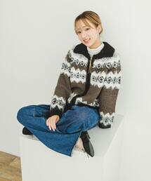 ITEMS URBANRESEARCH | シャギーカウチンニットカーディガン(カーディガン/ボレロ)