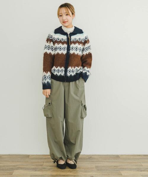 セール】シャギーカウチンニットカーディガン（カーディガン/ボレロ