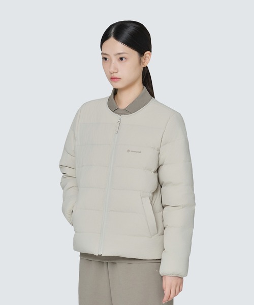 Snow Peak(スノーピーク)の「Land women's lightweight down(ダウンジャケット/コート・レディース・ブラック/ブラウン系その他/アイボリー/ライトベージュ/ピンク系その他・XS/S/M/L)」の5枚目の写真