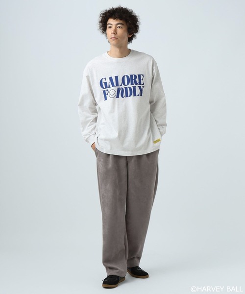 SMILEY FACE(スマイリーフェイス)の「【SMILEY FACE(スマイリーフェイス)】HELLOSMILEY長袖Tシャツ(Tシャツ/カットソー・メンズ・ブラック/グレー/オフホワイト/その他1・MEDIUM/LARGE)」の9枚目の写真