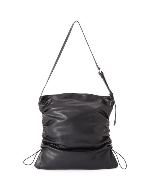 FREE'S MART(フリーズマート)の「◆ドロストトート(トートバッグ・レディース・ホワイト/ブラック・フリ-)」の4枚目の写真