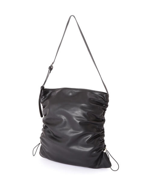 FREE'S MART(フリーズマート)の「◆ドロストトート(トートバッグ・レディース・ホワイト/ブラック・フリ-)」の5枚目の写真