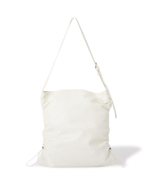 FREE'S MART(フリーズマート)の「◆ドロストトート(トートバッグ・レディース・ホワイト/ブラック・フリ-)」の14枚目の写真