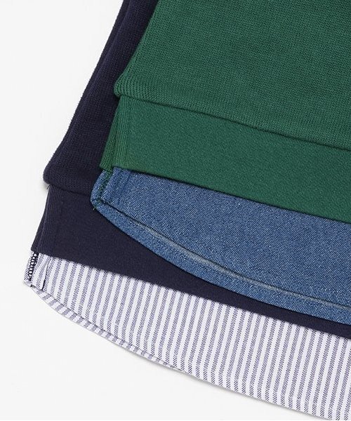 petit main(プティマイン)の「【POLO BCS】ロゴアップリケ長袖Tシャツ(Tシャツ/カットソー・キッズ・グリーン/ネイビー/トップグレー・80cm/90cm/100cm/110cm/120cm/130cm)」の8枚目の写真