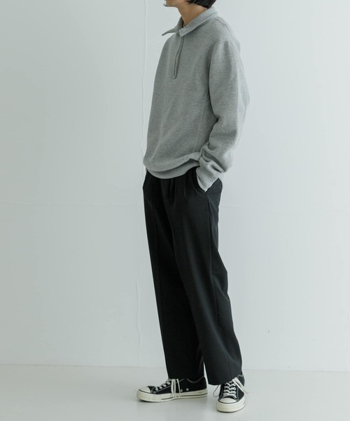Scye(サイ)の「Scye Half Zip Pullover(その他トップス・メンズ・グレー・38/40)」の4枚目の写真