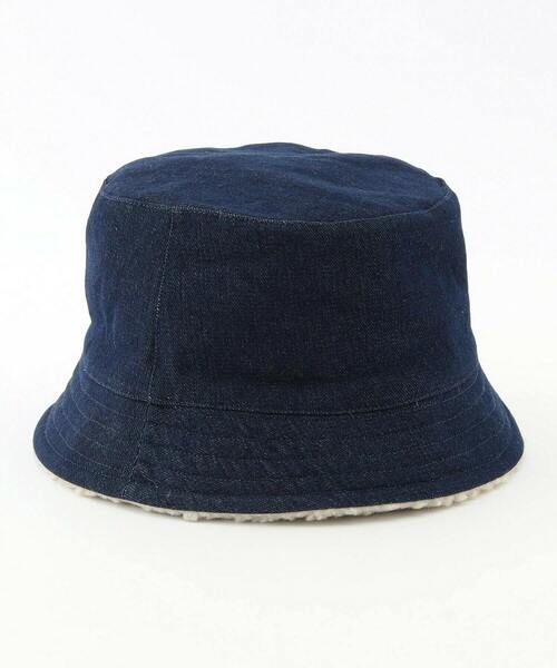 FRAPBOIS（フラボア）の「デニムボアハット（ハット・レディース・ブルー/ブラック・FREE）」の3枚目の写真