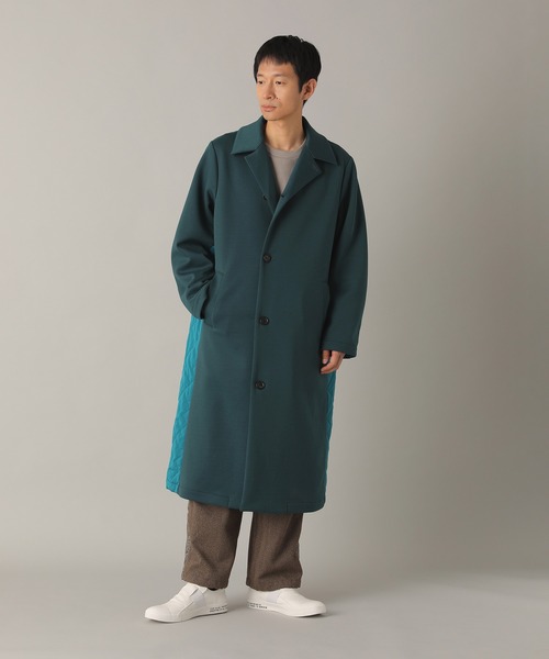 ZUCCa（ズッカ）の「ライトキルトドッキング / コート / S（その他アウター・メンズ・グリーン/ネイビー/ブラック・X-SMALL/M size/XS size）」の5枚目の写真