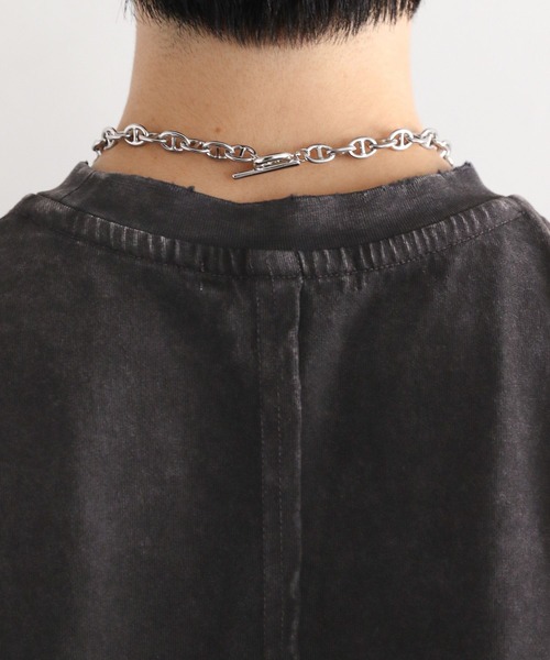 RAGEBLUE（レイジブルー）の「リメイク風/ドッキングピグメントロングTシャツ（Tシャツ/カットソー・レディース・アイボリー/ブラック/ブラウン・FREE）」の19枚目の写真