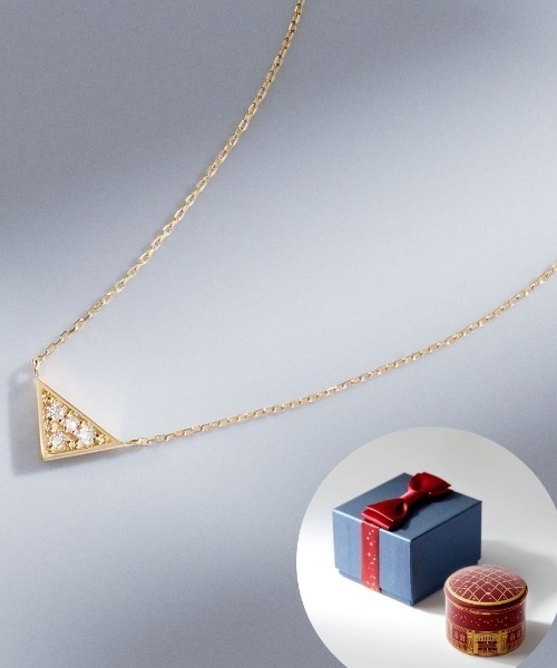 VENDOME AOYAMA(ヴァンドーム青山)の「K18 ダイヤモンドネックレス(ネックレス・レディース・イエローゴールド/ピンクゴールド・40cm)」の1枚目の写真